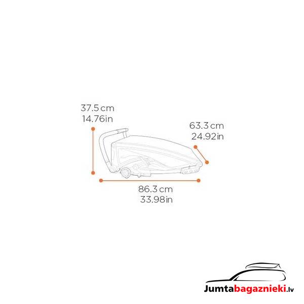 Thule Chariot Cross 2 - Single Thule Chariot Cross 2 - Single