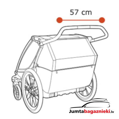 Thule Chariot Cab - Double