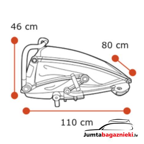 Thule Chariot Cab - Double