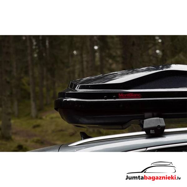 MontBlank Xplore alluminium roof bars EDGE - Black MontBlank Xplore alluminium roof bars EDGE - Black