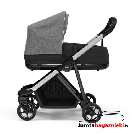 Thule Shine Grey Melange on Aluminum