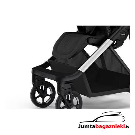Thule Shine Grey Melange on Aluminum
