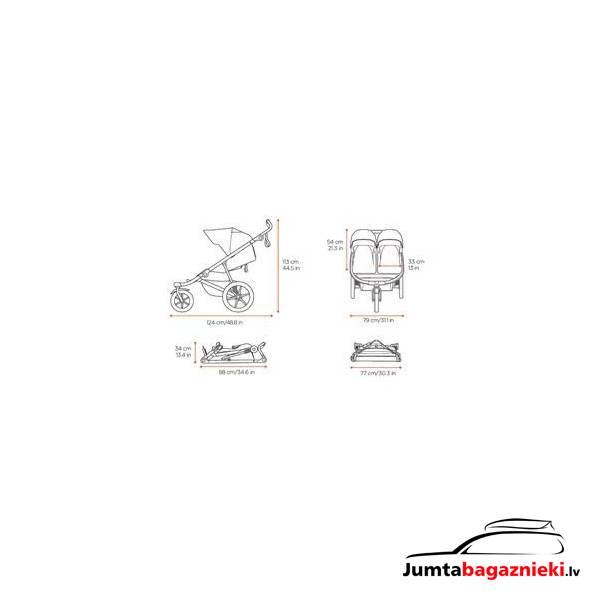 Thule Urban Glide 3 double Thule Urban Glide 3 double