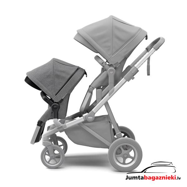 Sleek Sibling Seat Grey Melange Sleek Sibling Seat Grey Melange