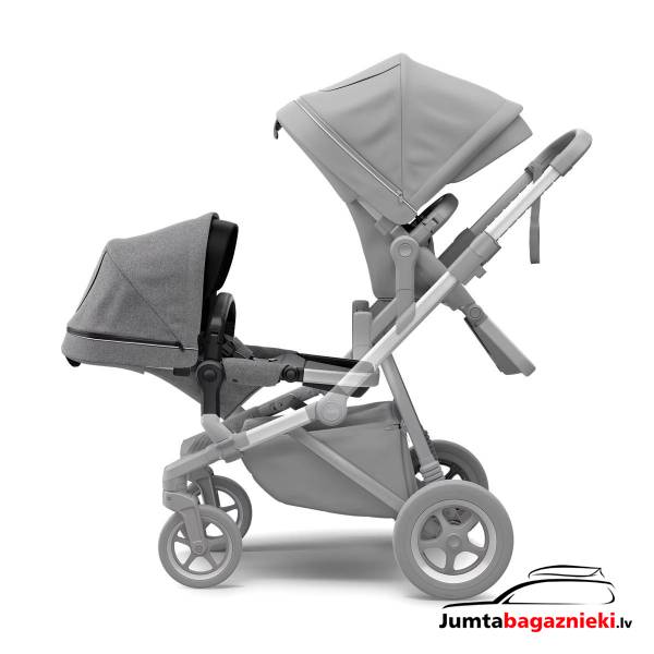 Sleek Sibling Seat Grey Melange Sleek Sibling Seat Grey Melange