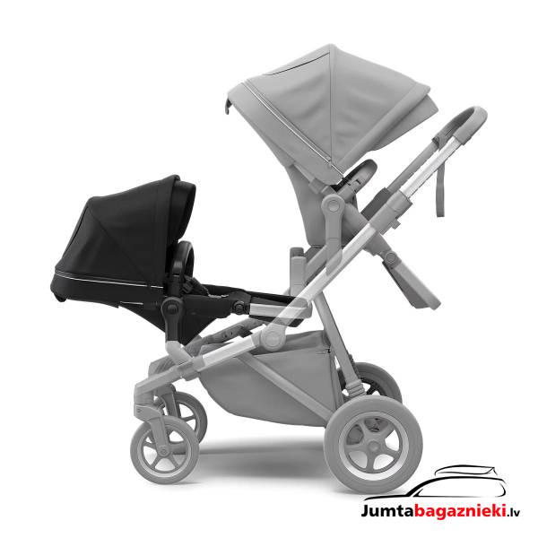 Sleek Sibling Seat Midnight Black Sleek Sibling Seat Midnight Black