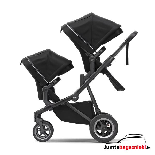Sleek Sibling Seat Midnight Black on Black Sleek Sibling Seat Midnight Black on Black